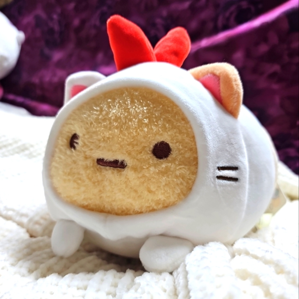 San-X Sumikko Gurashi Ebi Neko Cat Plush 7 inch Toy
